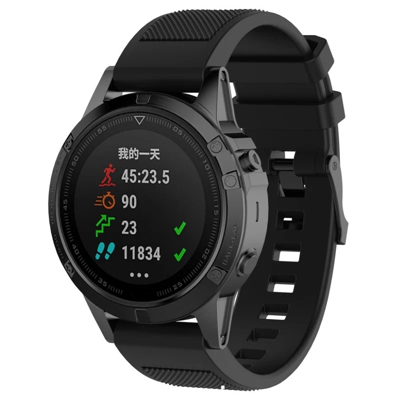 Super gut Garmin Approach S60 Silikon / TPU armband