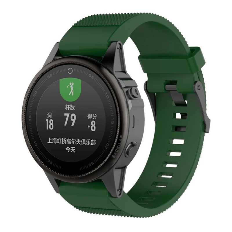 Sehr langlebig Garmin Fenix 5S Silikon / TPU armband