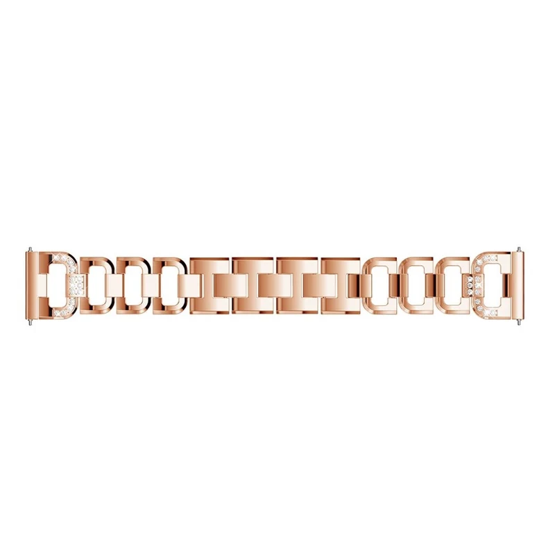 Absolut elegant Fitbit Versa Metall und Strass armband