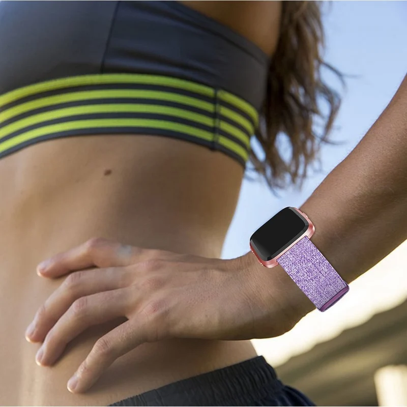 Super sympathisch Fitbit Versa Textil / Nylon armband