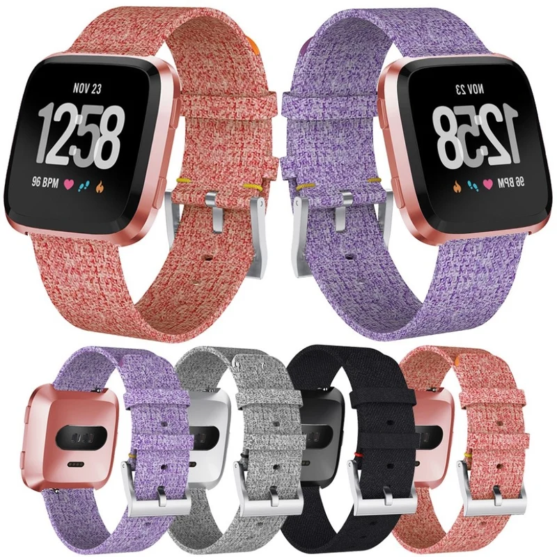 Super sympathisch Fitbit Versa Textil / Nylon armband