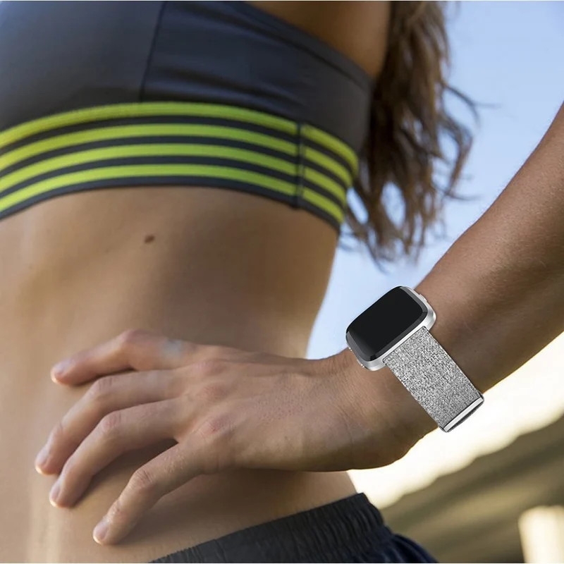 Super sympathisch Fitbit Versa Textil / Nylon armband