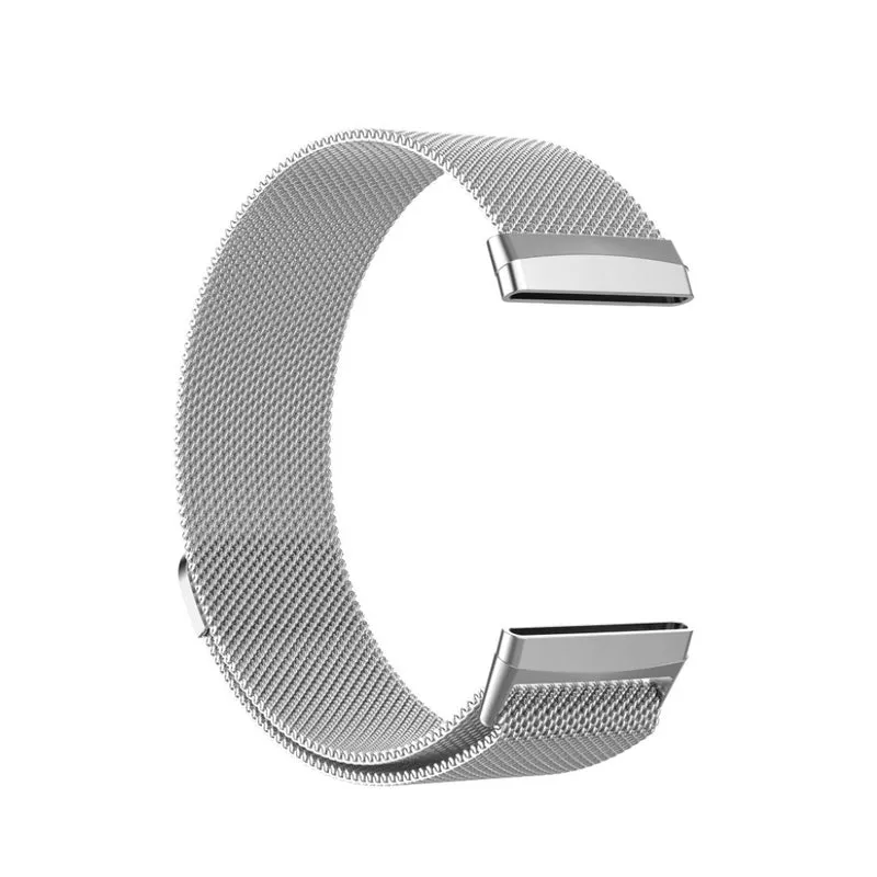 Super robust Fitbit Versa 3 / Fitbit Sense Metall armband - Größe: S