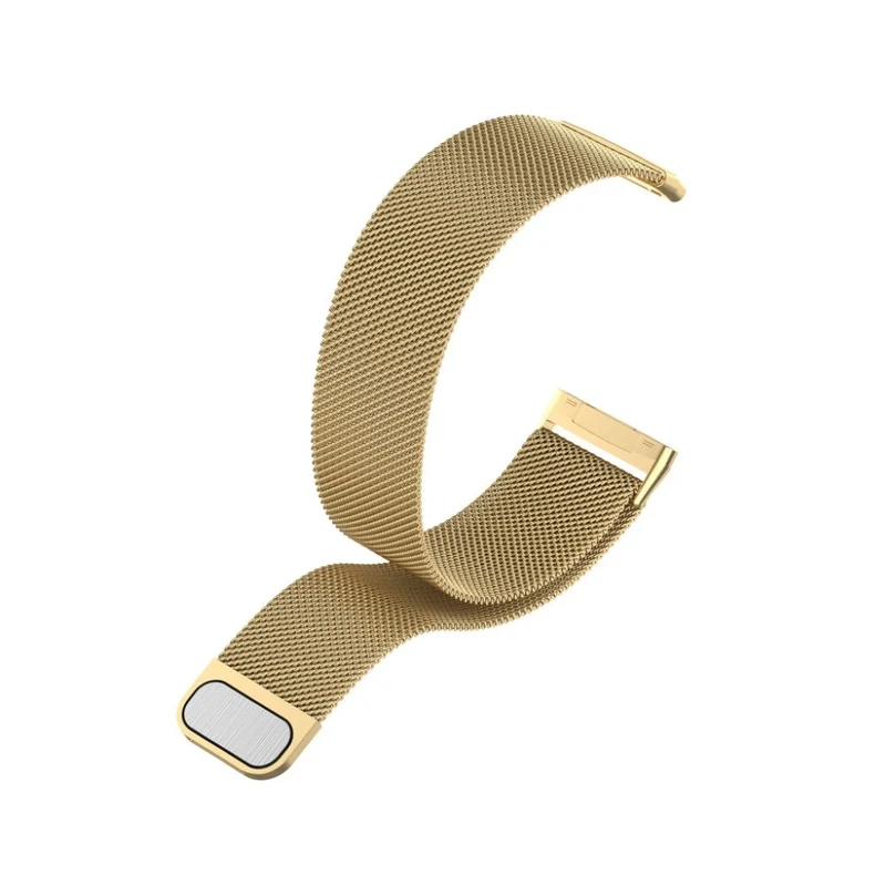 Super robust Fitbit Versa 3 / Fitbit Sense Metall armband - Größe: S