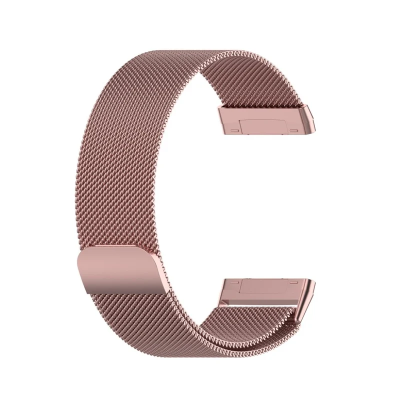 Super robust Fitbit Versa 3 / Fitbit Sense Metall armband - Größe: S
