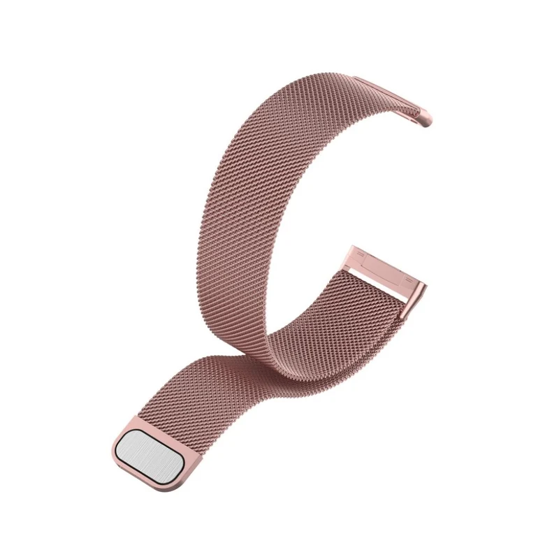 Super robust Fitbit Versa 3 / Fitbit Sense Metall armband - Größe: S