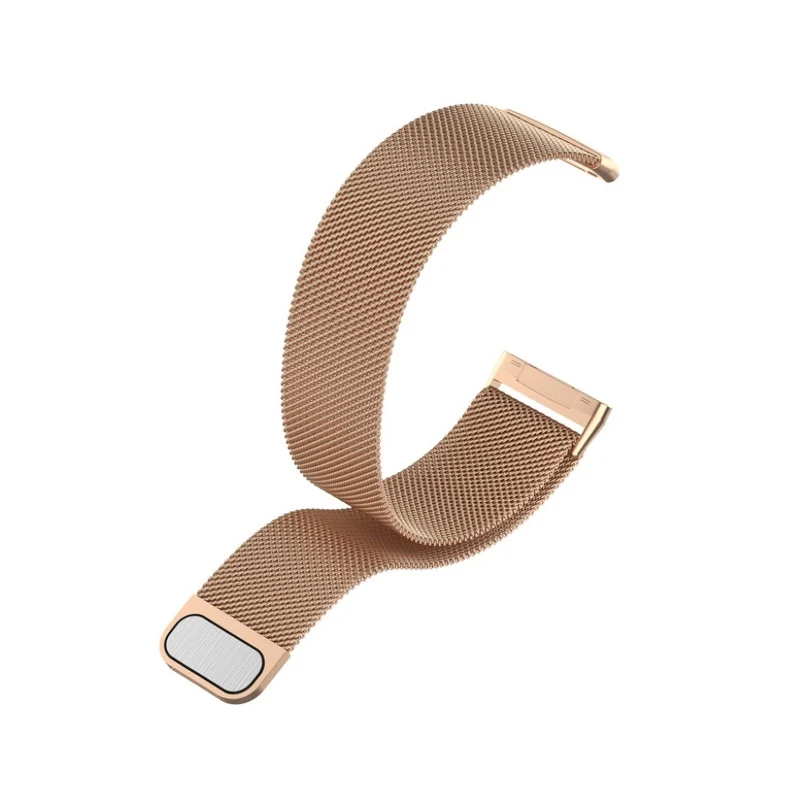 Super robust Fitbit Versa 3 / Fitbit Sense Metall armband - Größe: S