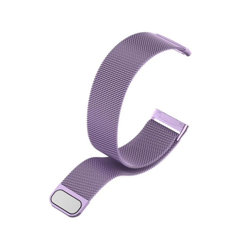 Super robust Fitbit Versa 3 / Fitbit Sense Metall armband - Größe: S