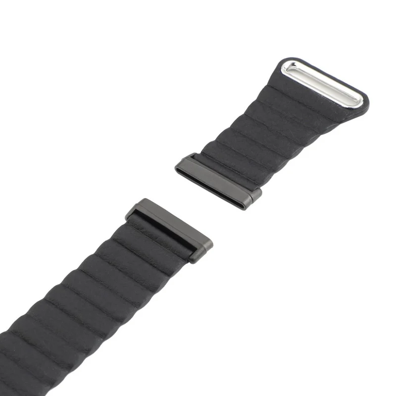 Elegant Fitbit Versa 3 / Fitbit Sense Echtes Leder armband