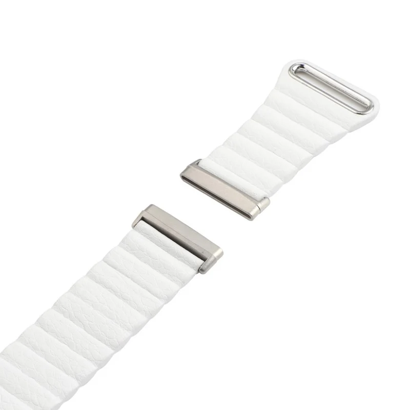 Elegant Fitbit Versa 3 / Fitbit Sense Echtes Leder armband