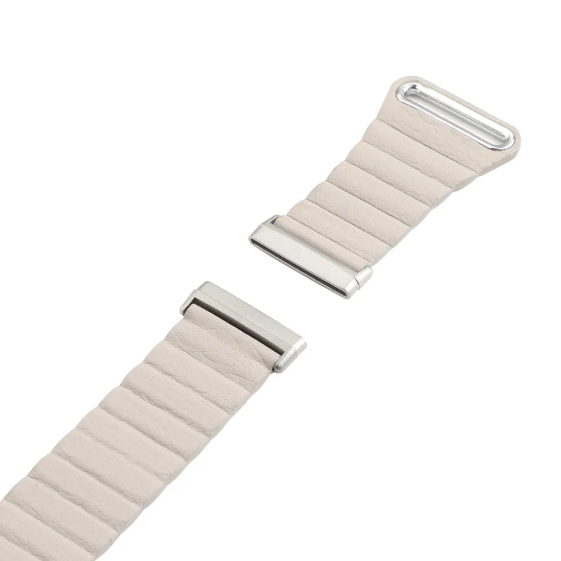Elegant Fitbit Versa 3 / Fitbit Sense Echtes Leder armband