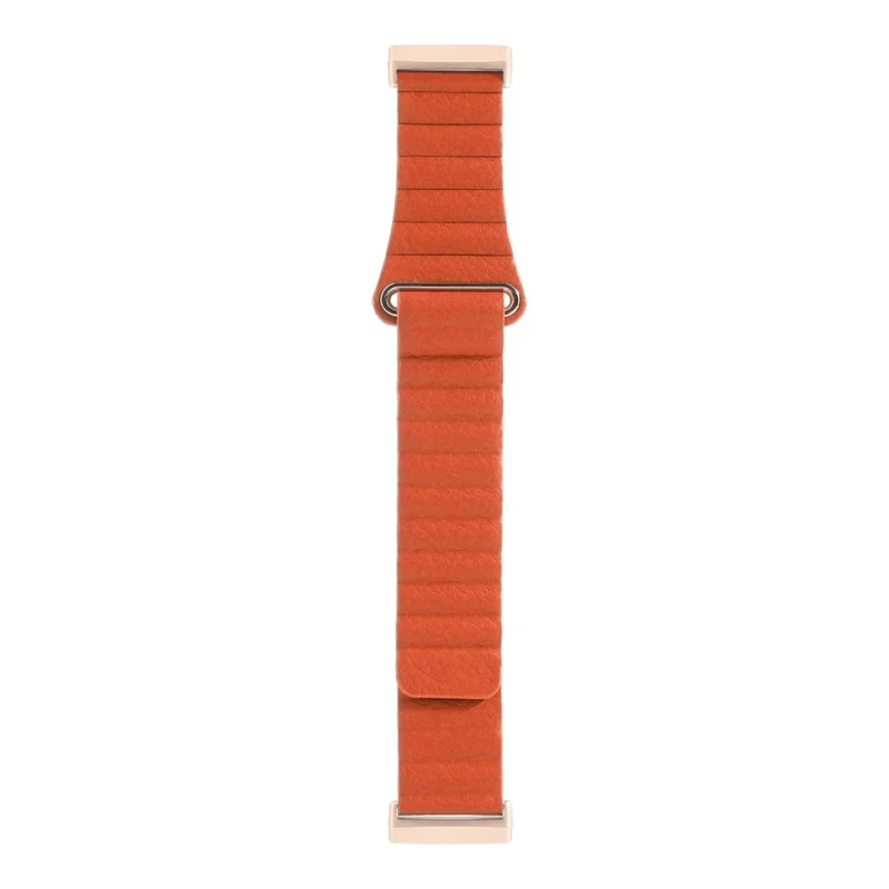 Elegant Fitbit Versa 3 / Fitbit Sense Echtes Leder armband