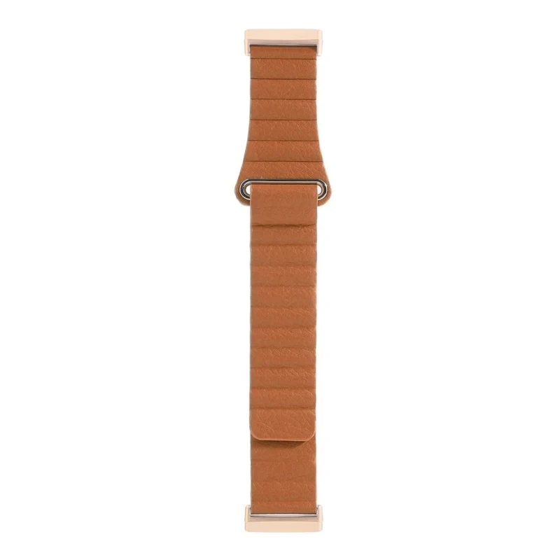 Elegant Fitbit Versa 3 / Fitbit Sense Echtes Leder armband