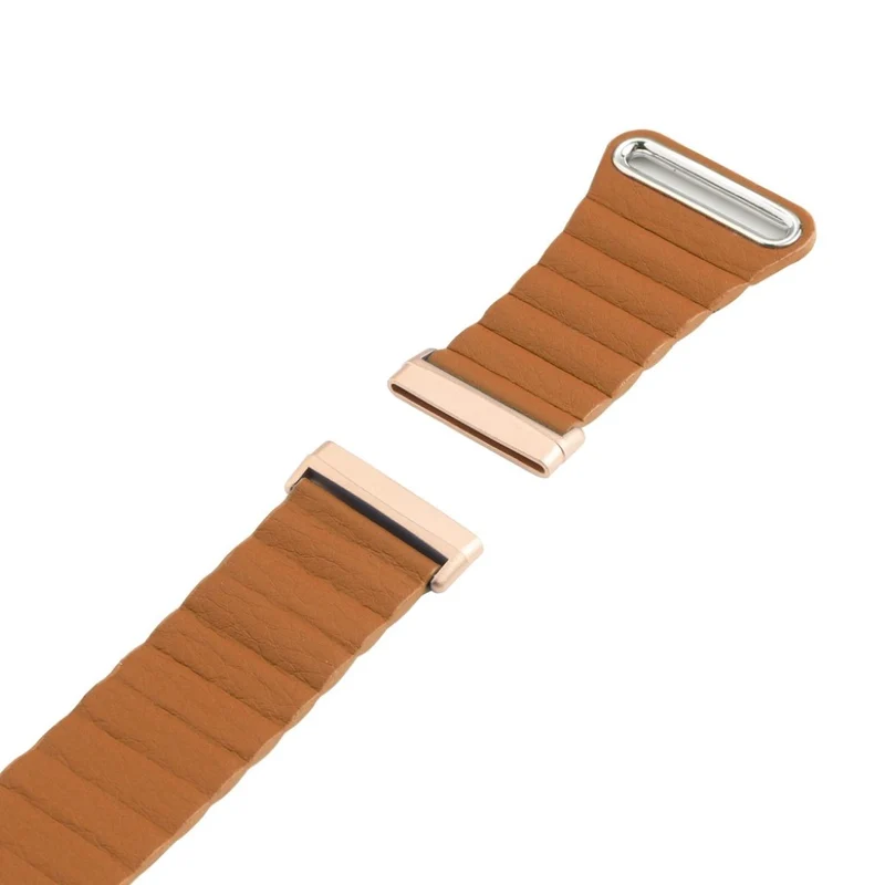 Elegant Fitbit Versa 3 / Fitbit Sense Echtes Leder armband