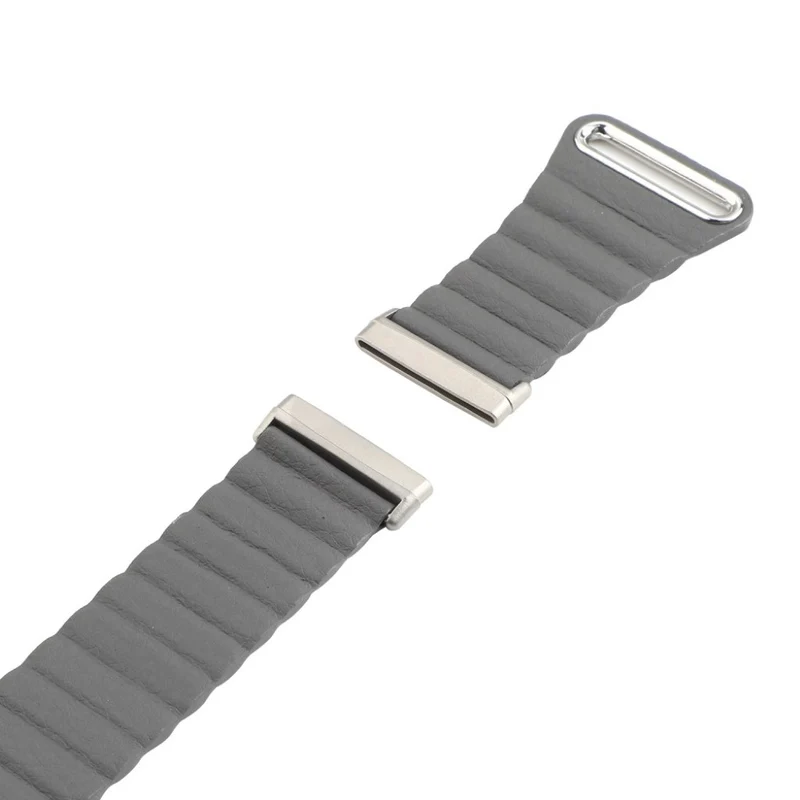 Elegant Fitbit Versa 3 / Fitbit Sense Echtes Leder armband