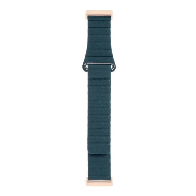 Elegant Fitbit Versa 3 / Fitbit Sense Echtes Leder armband