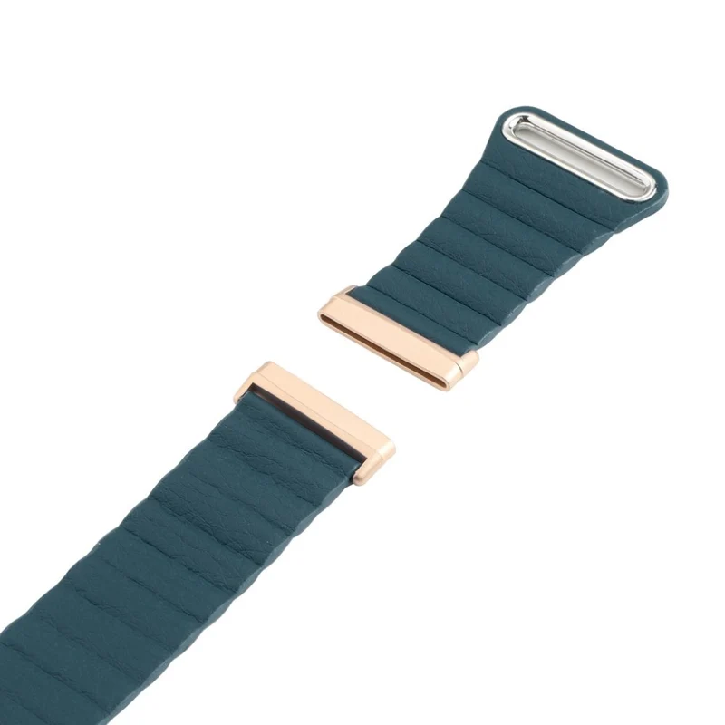 Elegant Fitbit Versa 3 / Fitbit Sense Echtes Leder armband