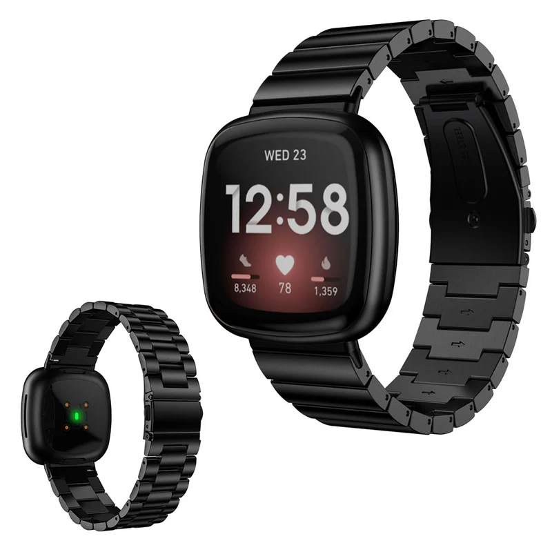 Super stark Fitbit Versa 3 / Fitbit Sense Metall armband