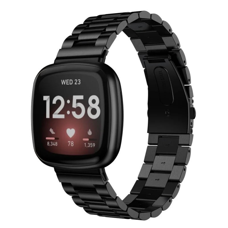 Super stark Fitbit Versa 3 / Fitbit Sense Metall armband