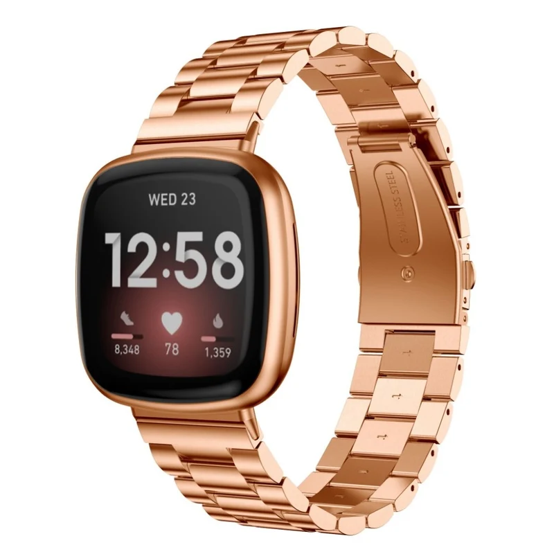 Super stark Fitbit Versa 3 / Fitbit Sense Metall armband