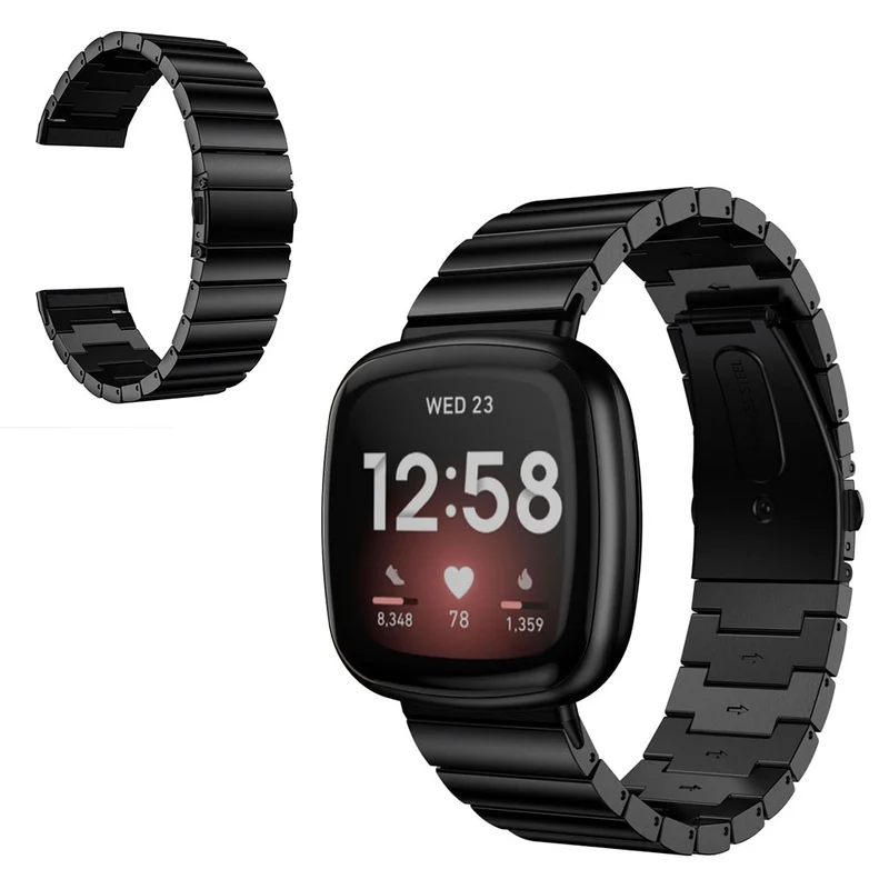 Sehr langlebig Fitbit Versa 3 / Fitbit Sense Metall armband
