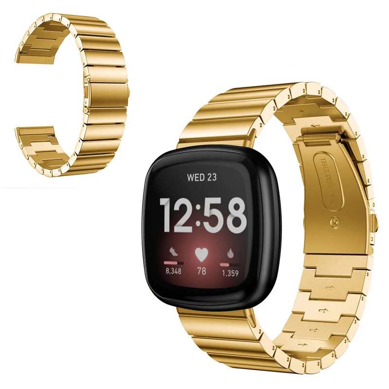 Sehr langlebig Fitbit Versa 3 / Fitbit Sense Metall armband