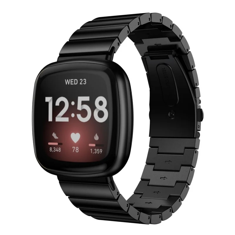 Sehr langlebig Fitbit Versa 3 / Fitbit Sense Metall armband