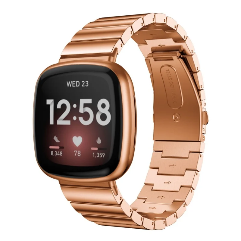 Sehr langlebig Fitbit Versa 3 / Fitbit Sense Metall armband
