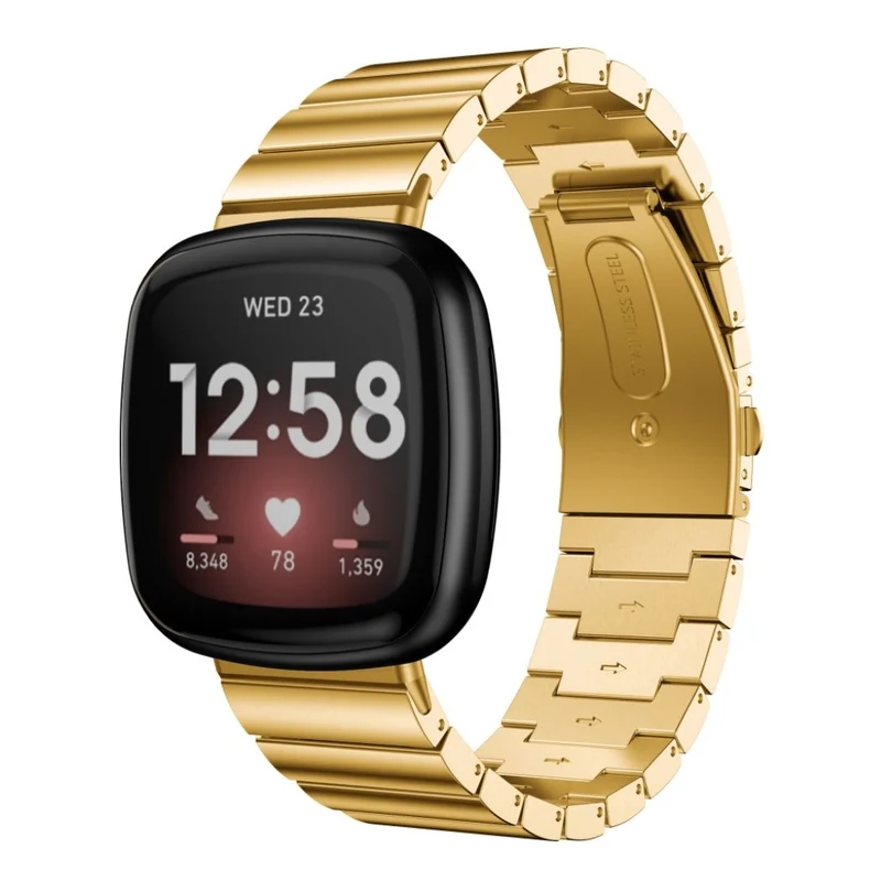Sehr langlebig Fitbit Versa 3 / Fitbit Sense Metall armband