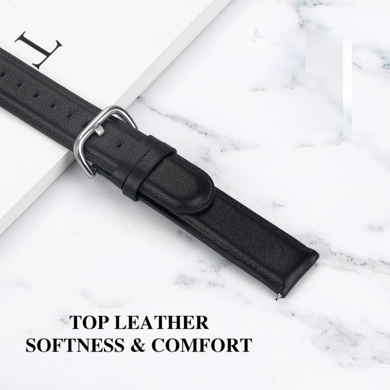 Mega zäh Fitbit Versa 3 / Fitbit Sense Echtes Leder armband