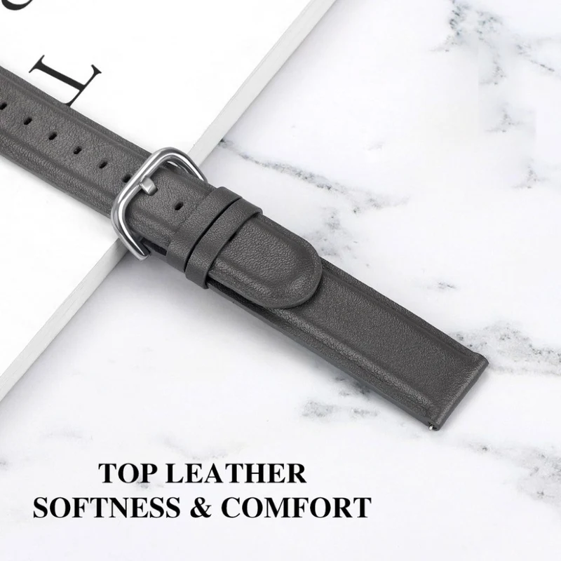 Mega zäh Fitbit Versa 3 / Fitbit Sense Echtes Leder armband