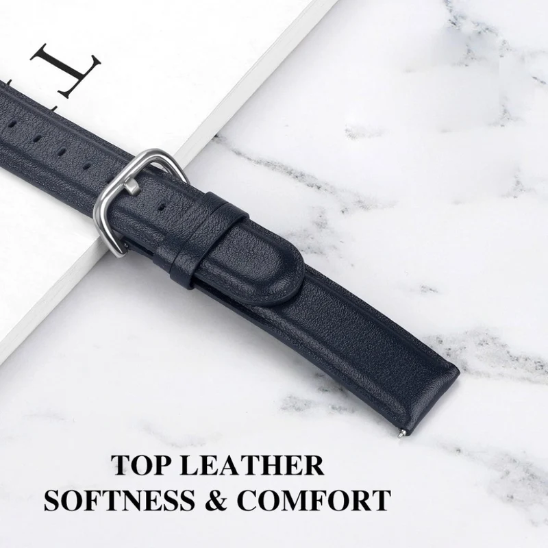 Mega zäh Fitbit Versa 3 / Fitbit Sense Echtes Leder armband