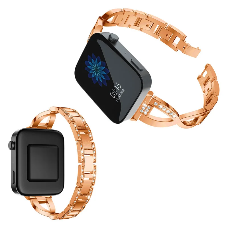 Wirklich schön Xiaomi Mi Watch Metall und Strass armband