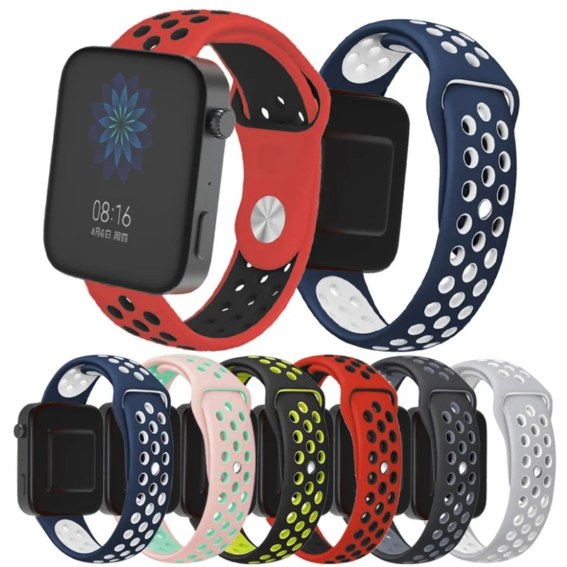 Super robust Xiaomi Mi Watch Silikon / TPU armband
