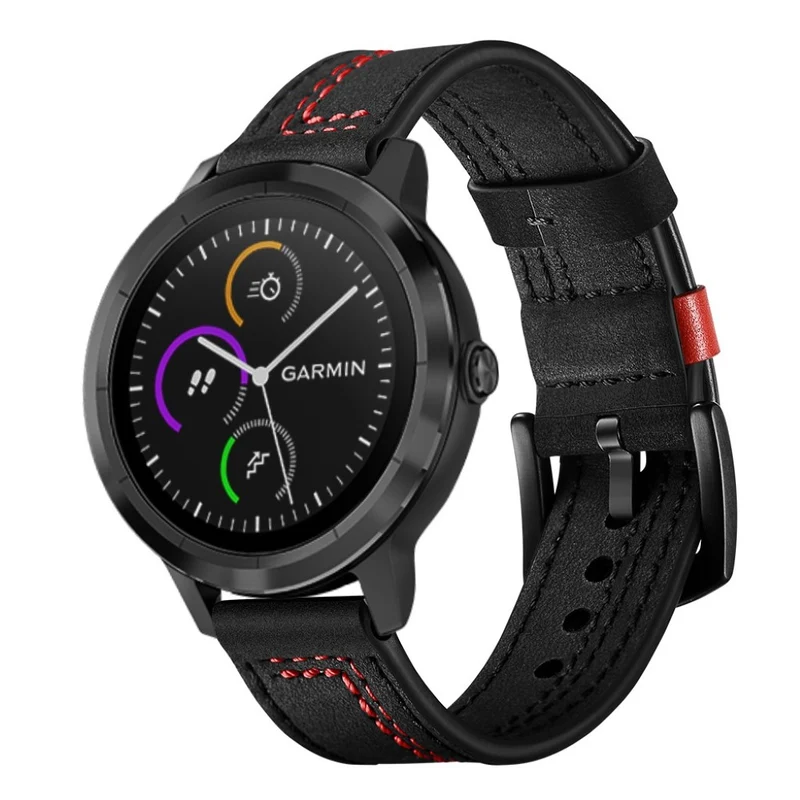 Garmin Vivoactive 3 / Garmin Vivomove HR Echtes Leder armband