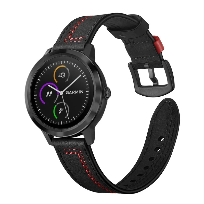 Garmin Vivoactive 3 / Garmin Vivomove HR Echtes Leder armband