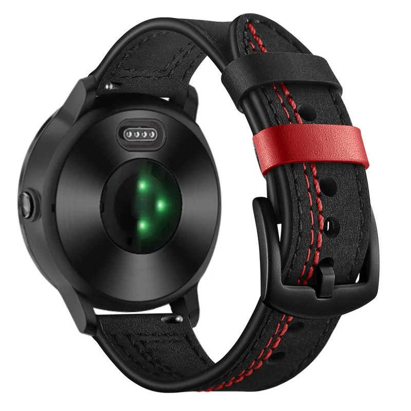 Garmin Vivoactive 3 / Garmin Vivomove HR Echtes Leder armband