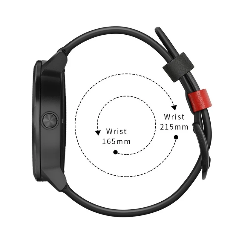Garmin Vivoactive 3 / Garmin Vivomove HR Echtes Leder armband