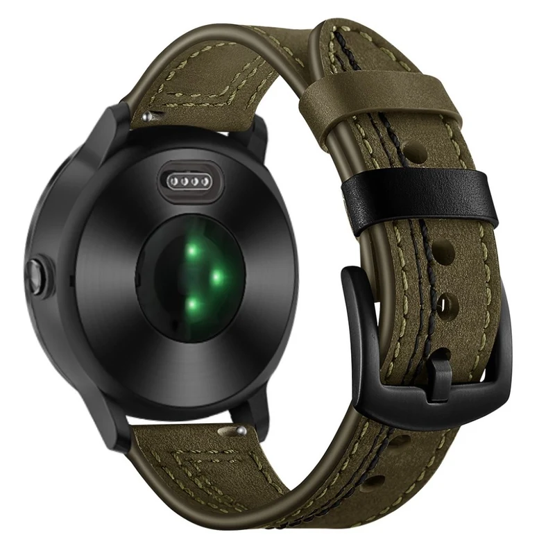 Garmin Vivoactive 3 / Garmin Vivomove HR Echtes Leder armband