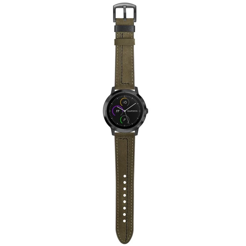 Garmin Vivoactive 3 / Garmin Vivomove HR Echtes Leder armband