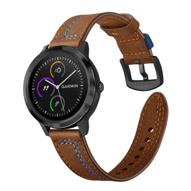 Garmin Vivoactive 3 / Garmin Vivomove HR Echtes Leder armband
