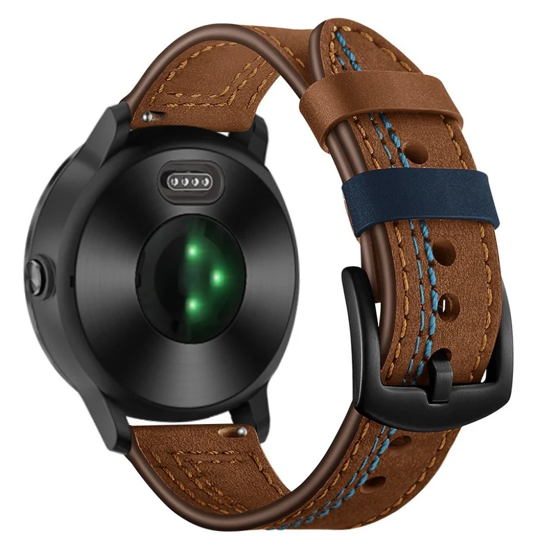 Garmin Vivoactive 3 / Garmin Vivomove HR Echtes Leder armband