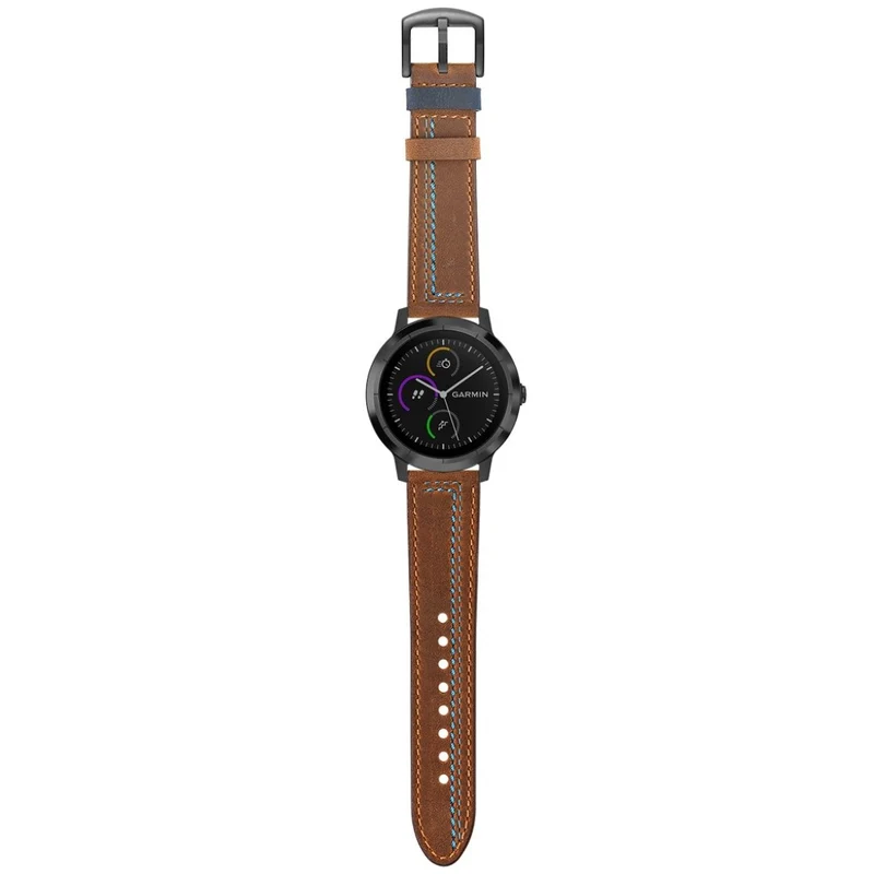Garmin Vivoactive 3 / Garmin Vivomove HR Echtes Leder armband