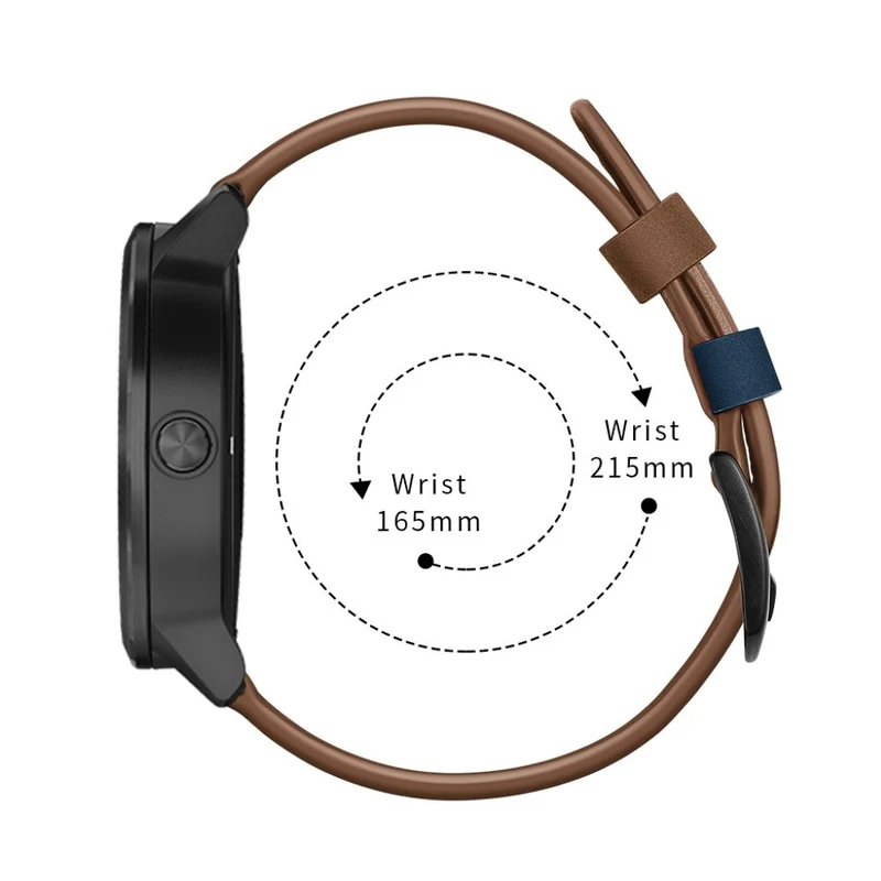 Garmin Vivoactive 3 / Garmin Vivomove HR Echtes Leder armband