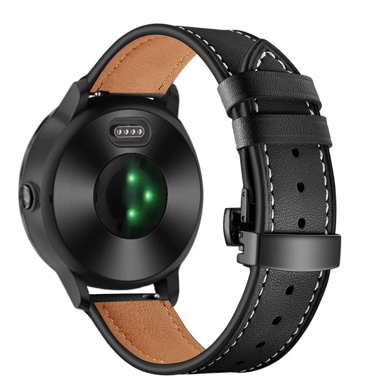 Garmin Vivoactive 3 / Garmin Vivomove HR Echtes Leder armband