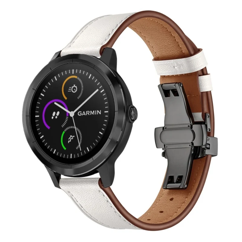 Garmin Vivoactive 3 / Garmin Vivomove HR Echtes Leder armband