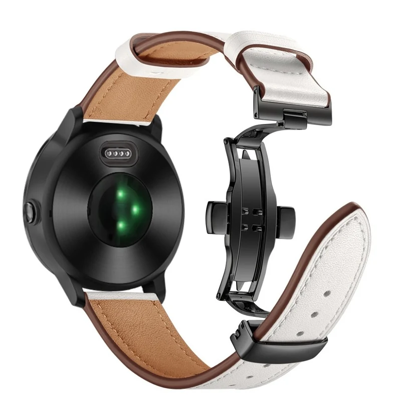 Garmin Vivoactive 3 / Garmin Vivomove HR Echtes Leder armband