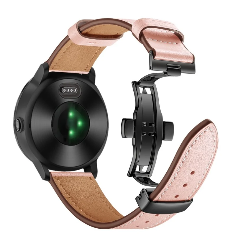 Garmin Vivoactive 3 / Garmin Vivomove HR Echtes Leder armband
