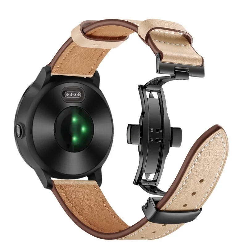 Garmin Vivoactive 3 / Garmin Vivomove HR Echtes Leder armband