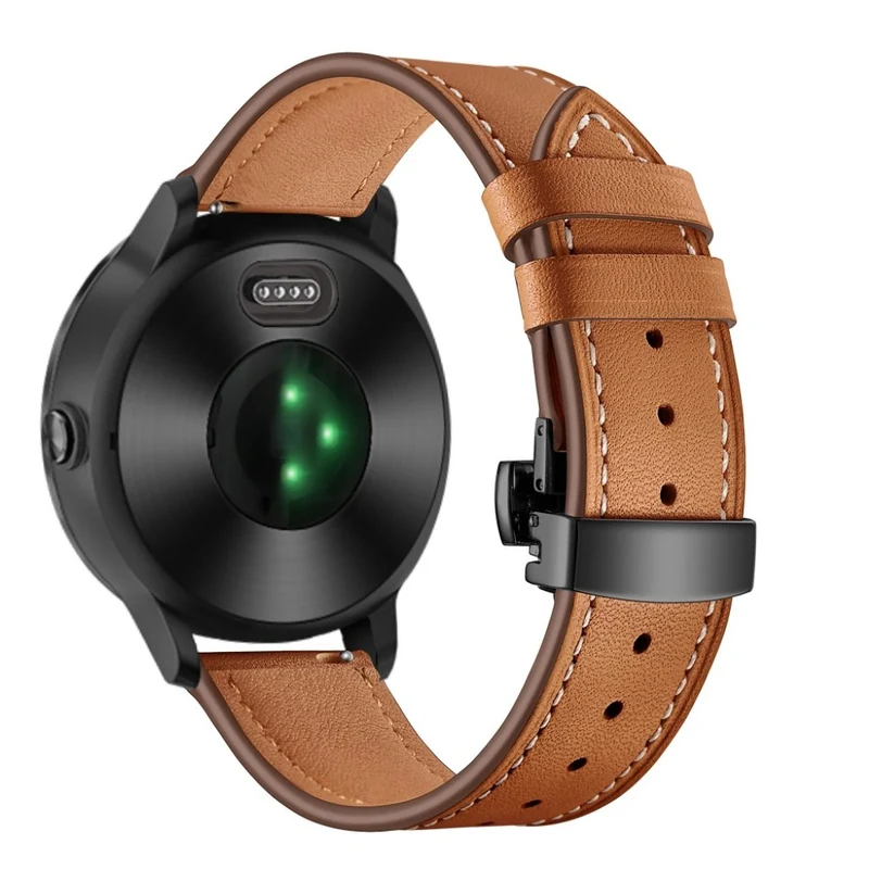 Garmin Vivoactive 3 / Garmin Vivomove HR Echtes Leder armband